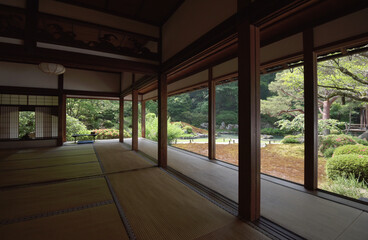 青蓮院　華頂殿から庭園を望む　京都市東山区粟田口