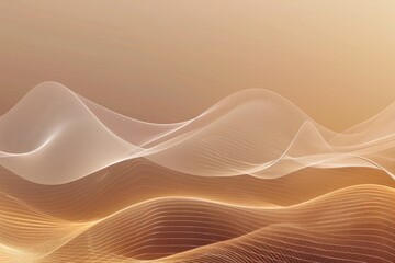 Abstract earthy tones flow in smooth gradients. Modern lines and waves create a professionally styled texture.  Subtle light and shadow add depth.
