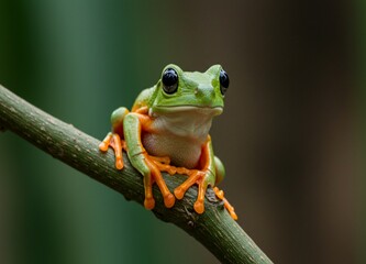 Fototapeta premium Forest Animals – Diverse Wildlife in a Lush Green Woodland Habitat