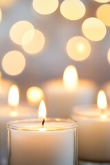 Candlelight vigils create a serene atmosphere of remembrance and hope during gatherings