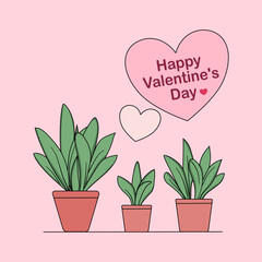 Potted Plant, Valentine