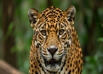 Obraz premium Forest Animals – Diverse Wildlife in a Lush Green Woodland Habitat