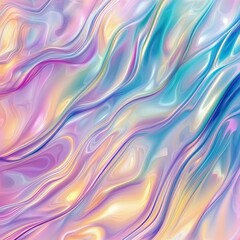 Obraz premium Abstract iridescent marble texture background