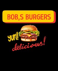 Bob;s Burgers. A perfect Gift Burger Lovers And Their Family Members 