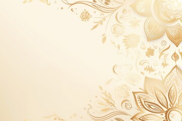 Free indian flower pattern rangoli background