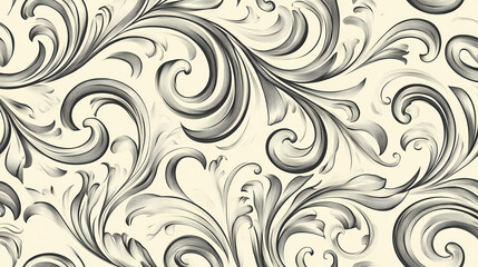 retro seamless wave lines