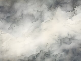 Obraz premium Abstract Grayscale and Off-White Fluid Forms