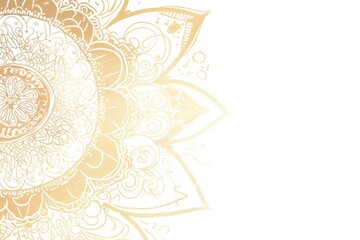 Free indian flower pattern rangoli background