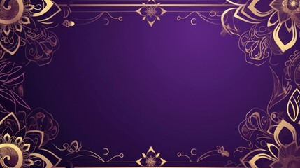 Free indian flower pattern rangoli background