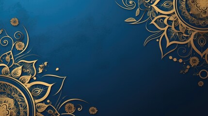 Free indian flower pattern rangoli background