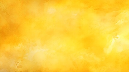 Abstract Yellow Watercolor Texture