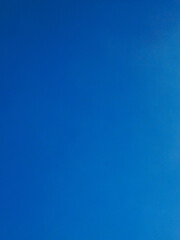 Clear blue sky.