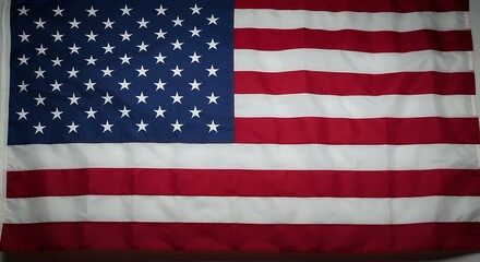 United States of America flag. The correct proportions and color
