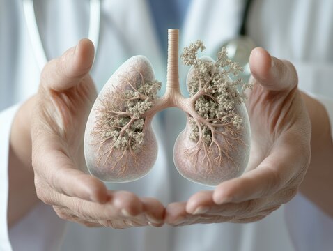 Tuberculosis awareness: lung depiction, health education, disease care, respiratory focus, medical illustration, infection prevention, diagnostic insight, global outreach, pulmonary model.