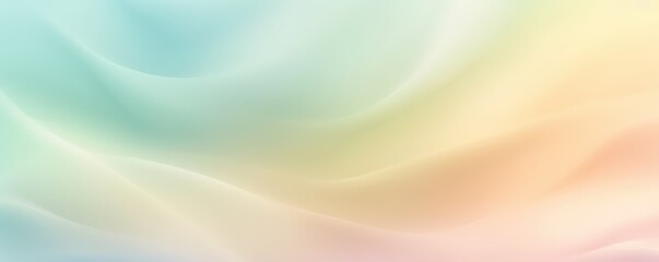 Obraz premium Abstract Blurred Wave Airbrushed Smooth Blending Gradient Background banner.