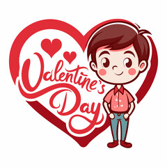 Happy Valentine's Day Vector
