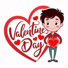 Happy Valentine's Day Vector