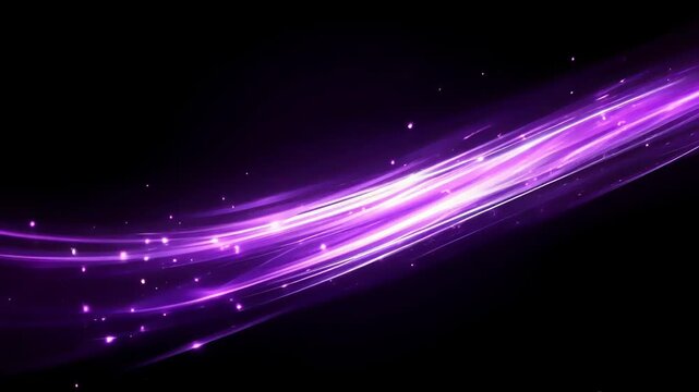 video, motion, abstract, flowing light, purple, dark background, dynamic display, visual experience, captivating, immersive, relaxation, creativity, vibrant, design, waves, shadows, illumination, flui