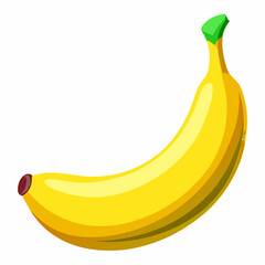 bananas isolated on white vector