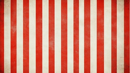 Obraz premium Vintage Red and White Striped Background Texture