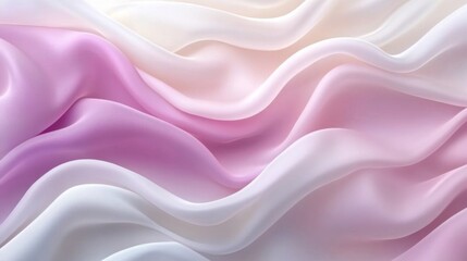 Obraz premium Soft Pink and White Fabric Texture Background