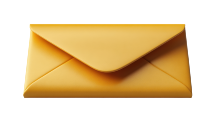 envelope isolated on white background 