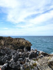 Fototapeta premium rocky coast of the sea sky photography travel trip journey of the nature