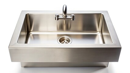 High-resolution images of farmhouse, modern, and luxury sinks&acirc;&euro;&rdquo;stainless steel, ceramic, undermount, and drop-in styles&acirc;&euro;&rdquo;on white backgrounds.