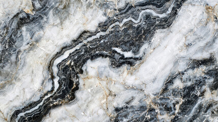Fototapeta premium A clean, glossy marble texture with subtle veining in white and gray tones, reflecting light softly for an elegant and modern aesthetic.