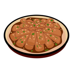 Tteokbokki Vector Art for Korean Street Food Designs