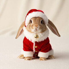 Rabbit Santa Claus토끼 산타클로스 Generative AI