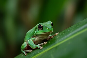 Obraz premium Forest Animals – Diverse Wildlife in a Lush Green Woodland Habitat