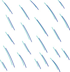 Imitation of texture for creating rain, where double thin and long drops are located diagonally.