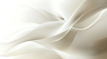 Obraz premium Abstract Beige Waves Flowing Smoothly Together