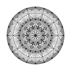 Mandala for your art work. Mandala for paint easy and relax. Mandala pattern ,background ,tattoo,coloring book , Line design, meditation, calmpage,flower,coloring book line art vector.
