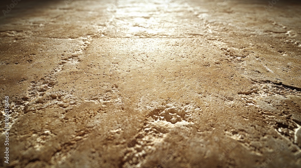 Poster textured stone wall: a rustic background image for design projects. perfect for adding a touch of vi