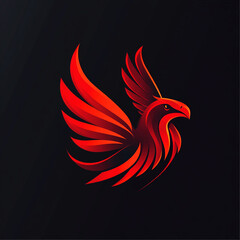 Obraz premium Eagle illustration sports team logo