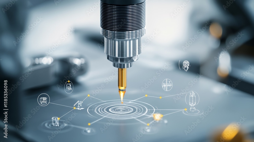 Aufkleber precision engineering and advanced technology in automation with laser cutter for high-quality manuf