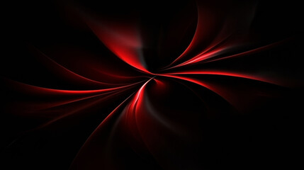 Naklejka premium Abstract red and black swirling pattern