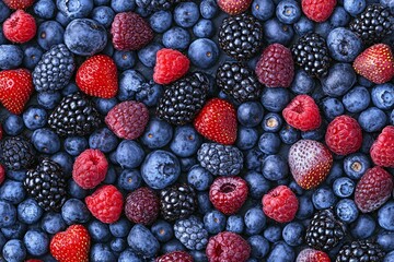 blackberry and raspberry