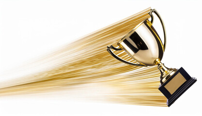 Obraz premium Copa de oro del ganador
