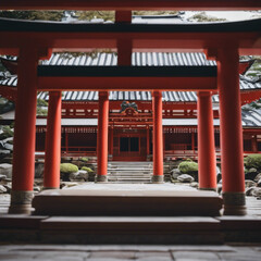 Japanese Temple Closeup