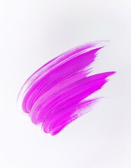 Naklejka premium purple brush stroke abstract background isolated on white