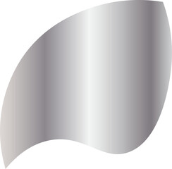 Silver Metallic Shapes