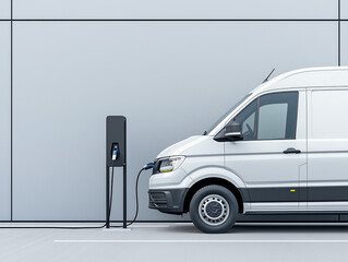 Supply Post for Electric News Van Charging Station