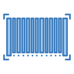 Barcode Label Icon Element For Design