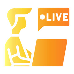 laptop Gradient icon