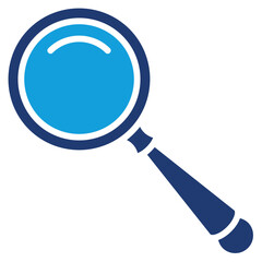Magnifying Glass Icon Element For Design
