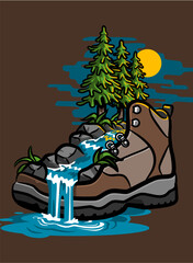 hiking boot