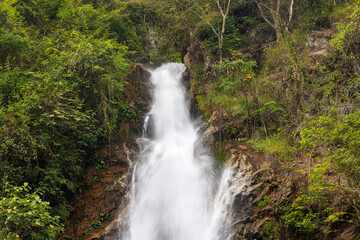 Khun Korn Waterfall in northern Thailand